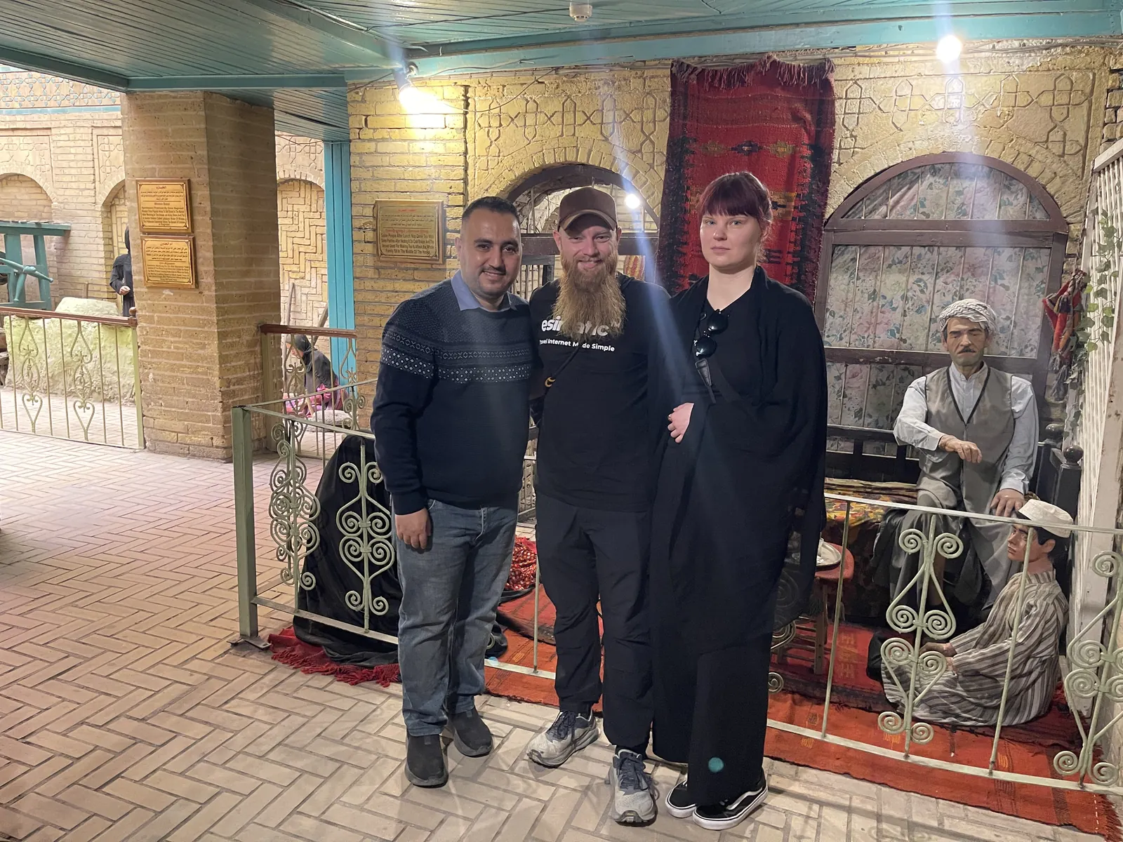 Traditional life dioramas at the Al-Baghdadi Museum