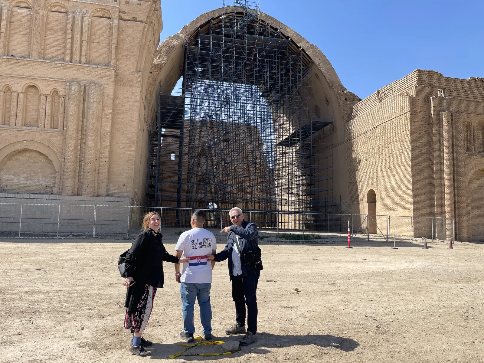 Taq Kasra, the great Sasanian arch at Ctesiphon